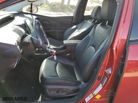 2017 Toyota Prius Prime Plus with VIN JTDKARFP9H3007845, listed as a Copart auction lot 50245095 with 120,827 mi miles and Salvage Title. Bid and sale history available at carsss.com. Image 7.