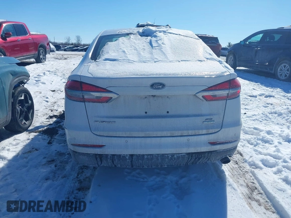 2020 Ford Fusion SE with VIN 3FA6P0HD3LR146853, listed as a IAAI auction lot 41618626 with 54,265 mi miles and . Bid and sale history available at DreamBid. Image 16.