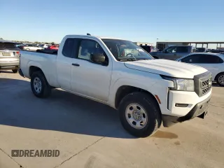 2023 Nissan Frontier S with VIN 1N6ED1CM3PN645928, listed as a Copart auction lot 81332064 with 19,115 mi miles and Salvage title. Bid and sale history available at DreamBid. Image 4.