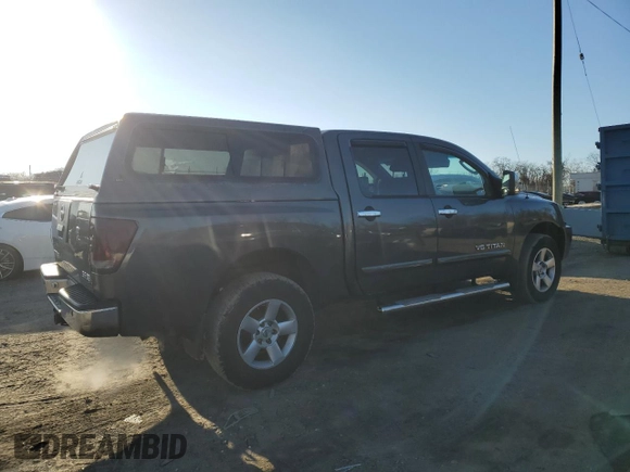 2005 Nissan Titan SE with VIN 1N6BA07BX5N557633, listed as a Copart auction lot 45197365 with 214,516 mi miles and Clean Title. Bid and sale history available at DreamBid. Image 3.