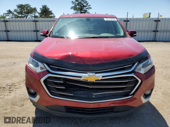 2019 Chevrolet Traverse LT Cloth with VIN 1GNERGKW8KJ299683, listed as a Copart auction lot 53115735 with 148,871 mi miles and Non repairable. Bid and sale history available at DreamBid. Image 5.