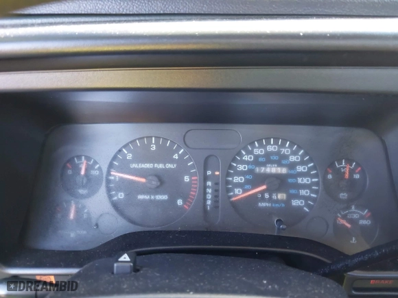 1996 Dodge Ram 1500 with VIN 1B7HC16Y4TS582061, listed as a IAAI auction lot 41682055 with 174,818 mi miles. Bid and sale history available at carsss.com. Image 7.