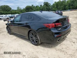 2020 Acura TLX w/A-Spec Pkg with VIN 19UUB1F6XLA010936, listed as a Copart auction lot 60914073 with 0 mi miles. Bid and sale history available at carsss.com. Image 2.