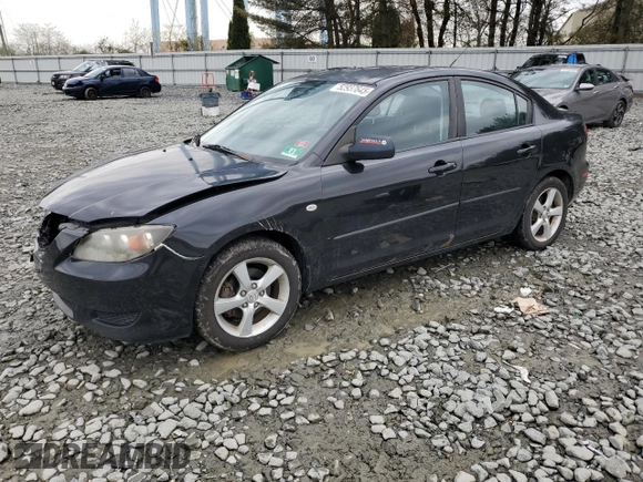 2006 Mazda 3 i Touring with VIN JM1BK32G761490132, listed as a Copart auction lot 52937645 with 146,299 mi miles and Salvage Title. Bid and sale history available at DreamBid. Image 1.