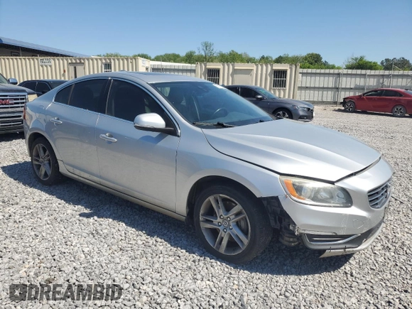 2014 Volvo S60 T5 with VIN YV1612FS9E2298033, listed as a Copart auction lot 53173115 with 167,671 mi miles and Clean Title. Bid and sale history available at carsss.com. Image 4.