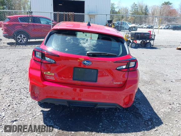 2024 Subaru Impreza with VIN JF1GUABC9R8873735, listed as a IAAI auction lot 42147090 with 2,460 mi miles and . Bid and sale history available at DreamBid. Image 16.