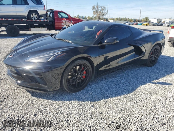 2023 Chevrolet Corvette 2LT with VIN 1G1YB3D43P5118139, listed as a Copart auction lot 84228534 with 0 mi miles and Salvage Title. Bid and sale history available at carsss.com. Image 1.