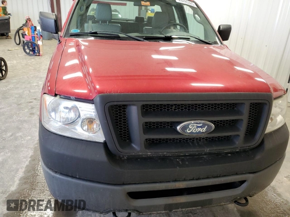 2007 Ford F-150 STX with VIN 1FTRX14W17FB23336, listed as a Copart auction lot 49495325 with 40,996 mi miles and Salvage title. Bid and sale history available at DreamBid. Image 5.