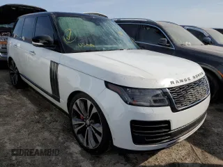 2019 Land Rover Range Rover with VIN SALGW2SEXKA530547, listed as a Copart auction lot 76191474 with Not provided miles and Non repairable. Bid and sale history available at DreamBid. Image 4.