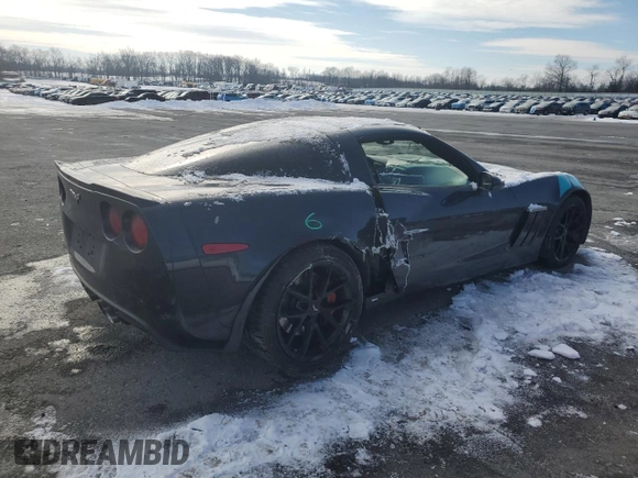 2013 Chevrolet Corvette Grand Sport 3LT with VIN 1G1YW2DWXD5101091, listed as a Copart auction lot 42223795 with 123,710 mi miles and Salvage title. Bid and sale history available at DreamBid. Image 3.