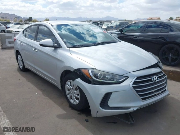 2018 Hyundai Elantra SE with VIN 5NPD74LF3JH392089, listed as a IAAI auction lot 41703037 with 163,964 mi miles. Bid and sale history available at carsss.com. Image 1.