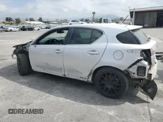 2011 Lexus CT 200h with VIN JTHKD5BH4B2041752, listed as a Copart auction lot 49601325 with 169,248 mi miles and Salvage Title. Bid and sale history available at DreamBid. Image 2.