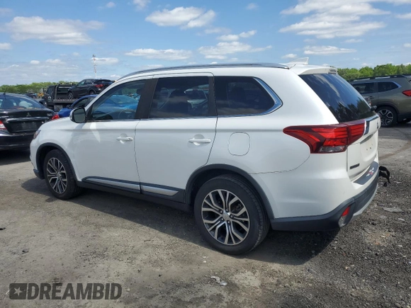 2018 Mitsubishi Outlander ES with VIN JA4AZ3A37JZ010939, listed as a Copart auction lot 57163395 with 67,787 mi miles and Salvage title. Bid and sale history available at DreamBid. Image 2.