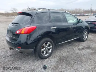 2010 Nissan Murano LE with VIN JN8AZ1MW7AW121853, listed as a IAAI auction lot 41893510 with 148,047 mi miles. Bid and sale history available at carsss.com. Image 4.