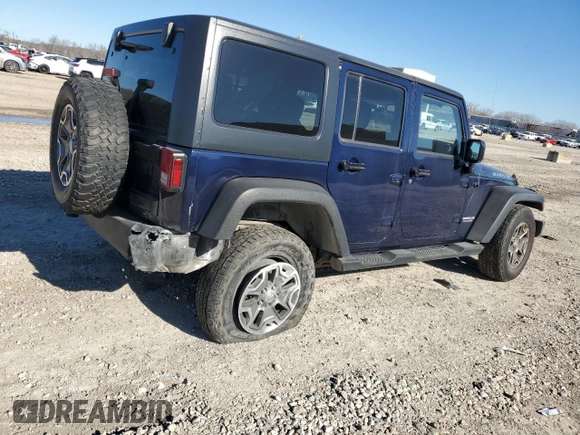 2013 Jeep Wrangler Unlimited Rubicon 10th Anniversary с VIN 1C4HJWFG7DL559539, выставлен на аукционе Copart как лот 81675894 с пробегом 99 425 миль миль и Списание • Salvage title. История ставок и продаж доступна на DreamBid. Изображение 3.