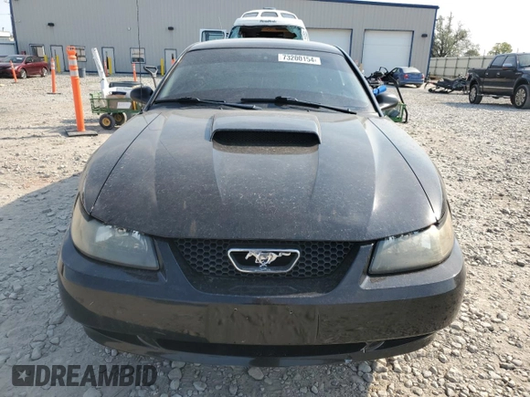 2001 Ford Mustang GT Deluxe with VIN 1FAFP42X41F213058, listed as a Copart auction lot 73200154 with 0 mi miles and Non Repairable. Bid and sale history available at carsss.com. Image 5.