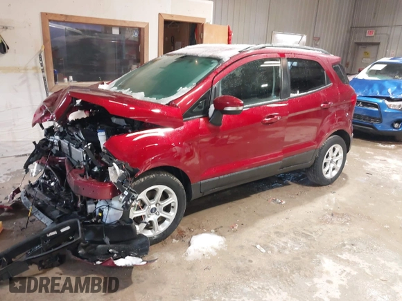 2019 Ford EcoSport SE with VIN MAJ3S2GE6KC263475, listed as a IAAI auction lot 41834450 with 45,138 mi miles and . Bid and sale history available at DreamBid. Image 2.