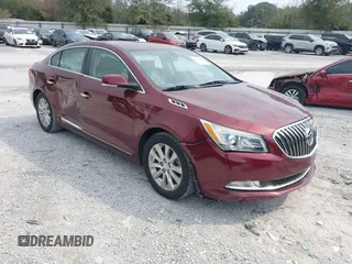 2015 Buick LaCrosse Leather with VIN 1G4GB5GR1FF296173, listed as a IAAI auction lot 41611401 with 56,673 mi miles and . Bid and sale history available at DreamBid. Image 1.