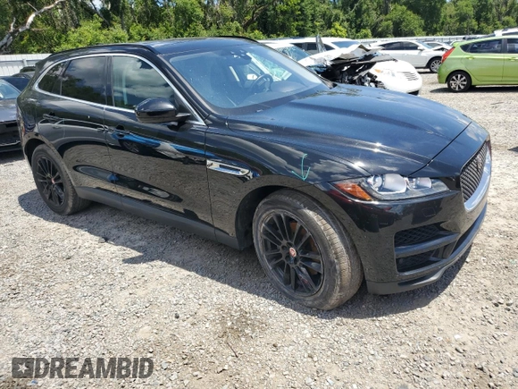 2019 Jaguar F-Pace 25t Prestige with VIN SADCK2FX4KA358775, listed as a Copart auction lot 61371745 with 79,775 mi miles and Non repairable. Bid and sale history available at DreamBid. Image 4.