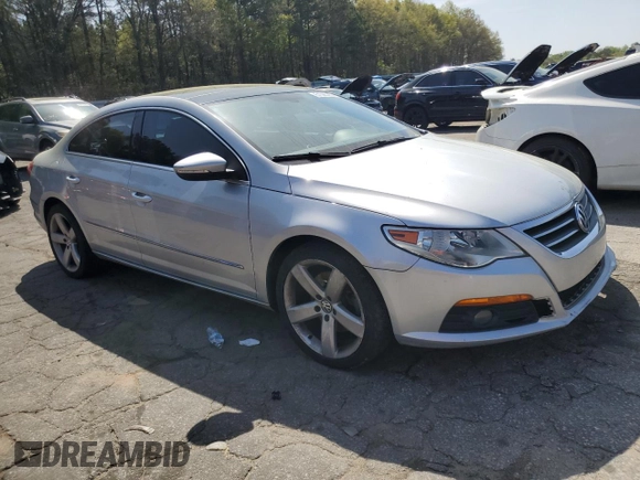 2011 Volkswagen CC Lux Plus with VIN WVWHN7AN4BE707549, listed as a Copart auction lot 51085285 with 162,944 mi miles and Salvage Title. Bid and sale history available at carsss.com. Image 4.