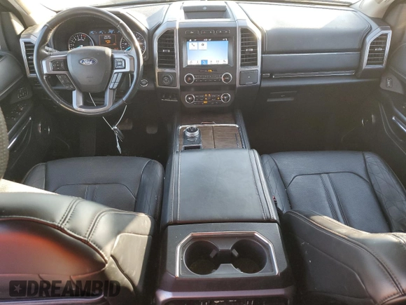 2019 Ford Expedition Platinum with VIN 1FMJU1LT8KEA60615, listed as a Copart auction lot 85675264 with 101,663 mi miles and Salvage Title. Bid and sale history available at carsss.com. Image 8.