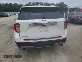 2021 Ford Explorer Limited with VIN 1FMSK7FH8MGA52252, listed as a Copart auction lot 52194755 with 59,484 mi miles and Salvage Title. Bid and sale history available at carsss.com. Image 6.