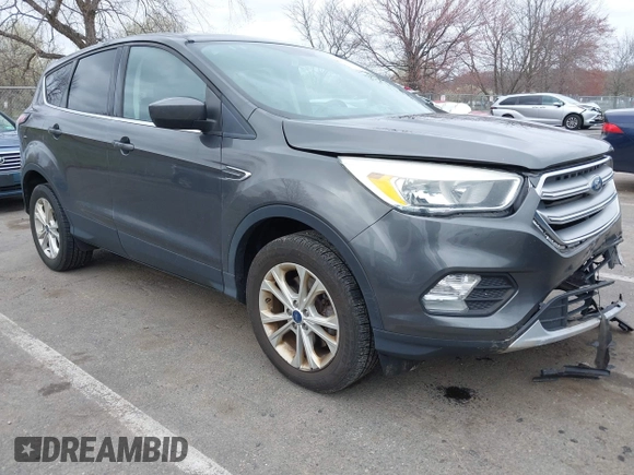 2017 Ford Escape SE with VIN 1FMCU9GD2HUD71238, listed as a IAAI auction lot 41941694 with 114,327 mi miles and . Bid and sale history available at DreamBid. Image 1.