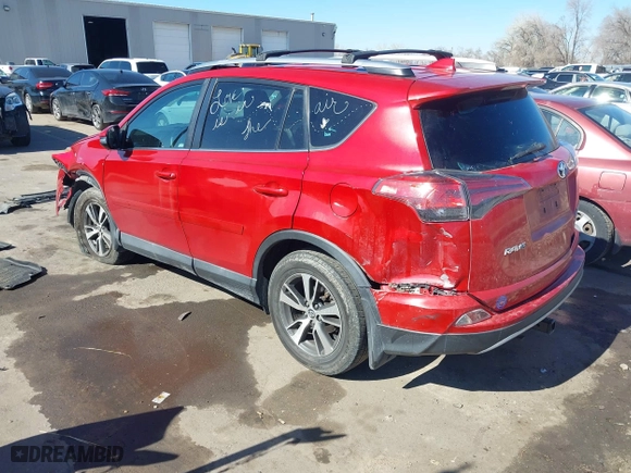 2017 Toyota RAV4 XLE with VIN 2T3RFREV5HW684792, listed as a IAAI auction lot 41692376 with 125,511 mi miles. Bid and sale history available at carsss.com. Image 3.