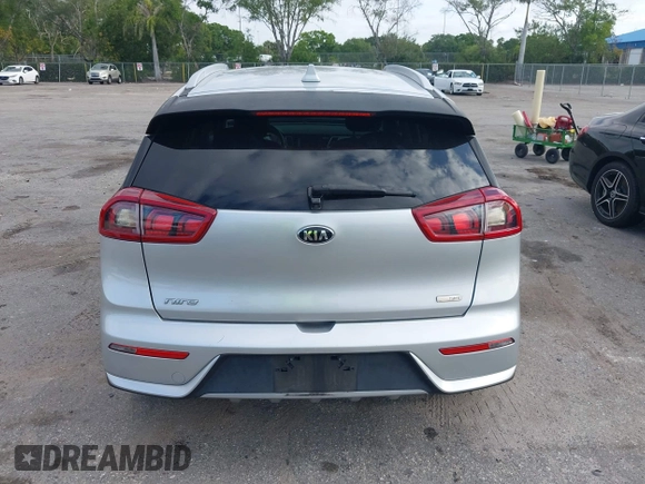 2019 Kia Niro LX with VIN KNDCB3LC7K5231434, listed as a IAAI auction lot 42096652 with 107,516 mi miles and . Bid and sale history available at DreamBid. Image 16.