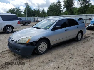 2007 Honda Accord VP z VIN 1HGCM56157A222487, wystawiony jako Copart lot #61273215 z przebiegiem 193 268 mil mil oraz Czysty tytuł • Clean title. Historia ofert i sprzedaży dostępna na DreamBid. Obrazek 1.