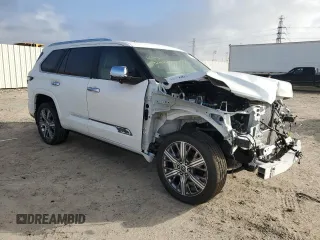 2023 Toyota Sequoia SR5 with VIN 7SVAAABA8PX010425, listed as a Copart auction lot 37033014 with 9,960 mi miles. Bid and sale history available at carsss.com. Image 4.