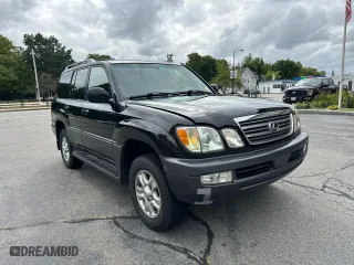 2004 Lexus LX 470 with VIN JTJHT00W043545700, listed as a Copart auction lot 72940504 with 188,585 mi miles and Clean Title. Bid and sale history available at carsss.com. Image 1.