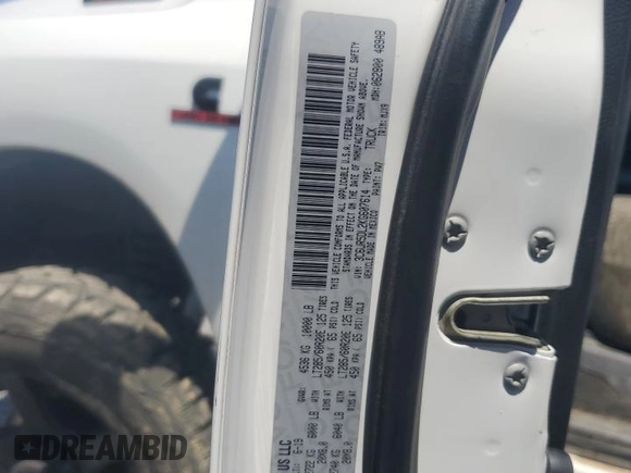 2019 Ram 2500 Lone Star with VIN 3C6UR5DL2KG607614, listed as a Copart auction lot 57792065 with 100,838 mi miles and Salvage title. Bid and sale history available at DreamBid. Image 12.