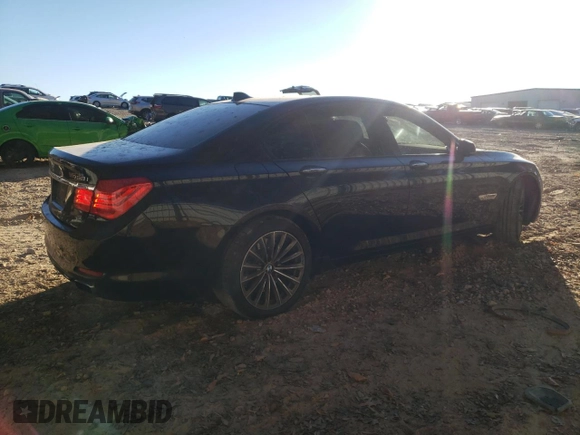 2009 BMW 7 Series 750i with VIN WBAKA83559CY33152, listed as a Copart auction lot 83770114 with 126,610 mi miles and Salvage title. Bid and sale history available at DreamBid. Image 3.