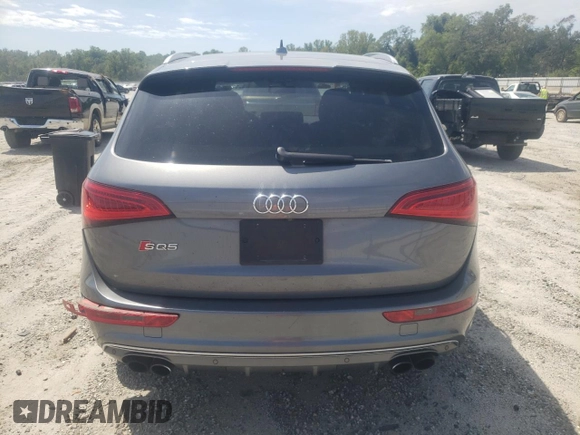 2014 Audi SQ5 Premium Plus with VIN WA1CGAFPXEA010954, listed as a Copart auction lot 69698444 with 193,137 mi miles and Salvage Title. Bid and sale history available at carsss.com. Image 6.