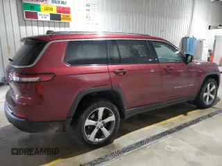 2021 Jeep Grand Cherokee Limited with VIN 1C4RJKBG1M8173351, listed as a Copart auction lot 56490185 with 46,604 mi miles and Salvage Title. Bid and sale history available at DreamBid. Image 3.