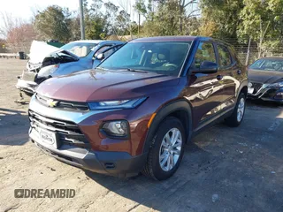 2022 Chevrolet TrailBlazer LS with VIN KL79MNSL2NB014152, listed as a IAAI auction lot 41737751 with 40,816 mi miles. Bid and sale history available at carsss.com. Image 17.