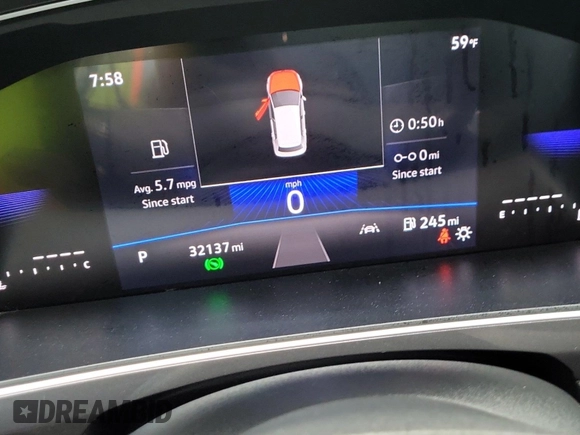 2024 Volkswagen Tiguan SE z VIN 3VV3B7AX7RM106937, wystawiony jako IAAI lot #42845192 z przebiegiem 32 134 mil mil oraz . Historia ofert i sprzedaży dostępna na DreamBid. Obrazek 55.