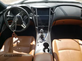 2021 Infiniti Q50 Signature Edition with VIN JN1EV7CR5MM755866, listed as a Copart auction lot 53243505 with Not provided miles and Salvage title. Bid and sale history available at DreamBid. Image 8.