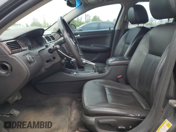 2014 Chevrolet Impala LTZ with VIN 2G1WC5E38E1130730, listed as a Copart auction lot 55465505 with 202,778 mi miles and Salvage title. Bid and sale history available at DreamBid. Image 7.