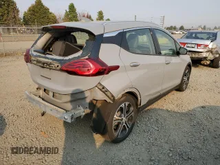 2020 Chevrolet Bolt EV Premier with VIN 1G1FZ6S05L4137408, listed as a Copart auction lot 62726782 with 18,251 mi miles. Bid and sale history available at carsss.com. Image 4.