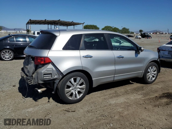 2010 Acura RDX Technology with VIN 5J8TB1H52AA004898, listed as a Copart auction lot 56350165 with 98,087 mi miles and Salvage title. Bid and sale history available at DreamBid. Image 3.