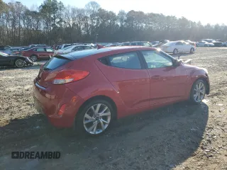 2017 Hyundai Veloster with VIN KMHTC6AD2HU322311, listed as a Copart auction lot 86637864 with 127,604 mi miles and Salvage Title. Bid and sale history available at carsss.com. Image 3.