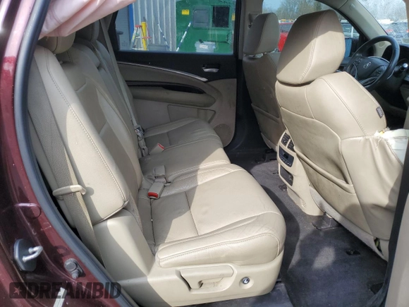 2016 Acura MDX w/Tech with VIN 5FRYD4H40GB044046, listed as a Copart auction lot 54181475 with 167,682 mi miles and Salvage Title. Bid and sale history available at carsss.com. Image 11.