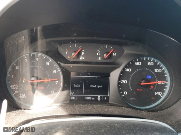 2020 Chevrolet Malibu LT with VIN 1G1ZD5ST1LF104037, listed as a Copart auction lot 48120325 with 111,116 mi miles and Salvage Title. Bid and sale history available at carsss.com. Image 9.