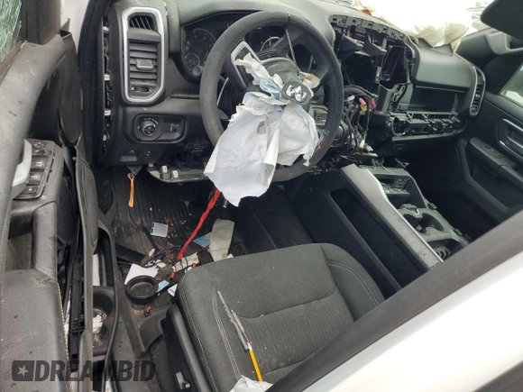2020 Ram 1500 Lone Star with VIN 1C6RREFM8LN202507, listed as a Copart auction lot 62571605 with Not provided miles and Non repairable. Bid and sale history available at DreamBid. Image 8.