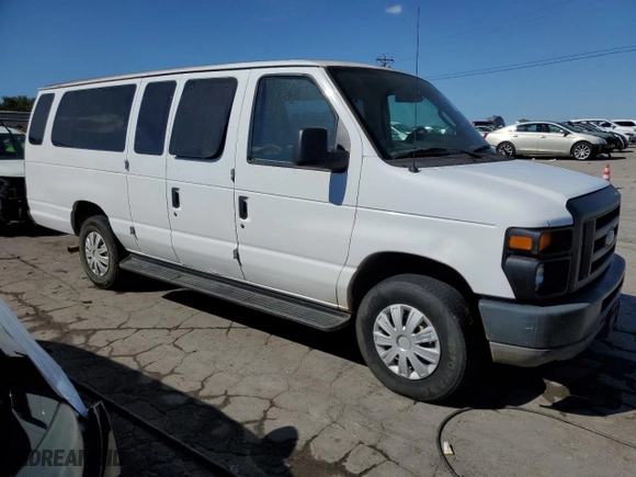 2010 Ford Econoline Wagon XL with VIN 1FBSS3BL5ADA47325, listed as a Copart auction lot 72460344 with 378,102 mi miles and Salvage Title. Bid and sale history available at carsss.com. Image 4.