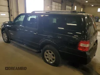 2007 Ford Expedition Max Limited z VIN 1FMFK20517LA13579, wystawiony jako Copart lot #48687555 z przebiegiem 141 045 mil mil oraz Czysty tytuł • Clean title. Historia ofert i sprzedaży dostępna na DreamBid. Obrazek 2.