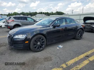 2014 Audi A7 3.0 TDI Premium Plus with VIN WAUWMAFCXEN020169, listed as a Copart auction lot 62112274 with 0 mi miles and Salvage Title. Bid and sale history available at carsss.com. Image 1.