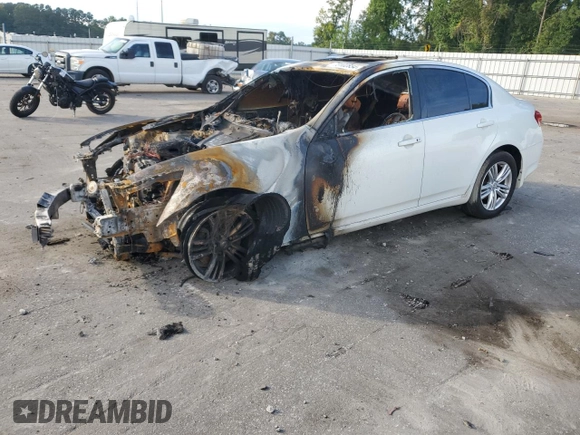 2015 Infiniti Q40 with VIN JN1CV6AR3FM522706, listed as a Copart auction lot 73102854 with 0 mi miles and Salvage Title. Bid and sale history available at carsss.com. Image 1.